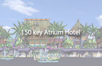 150 key Atrium Hotel